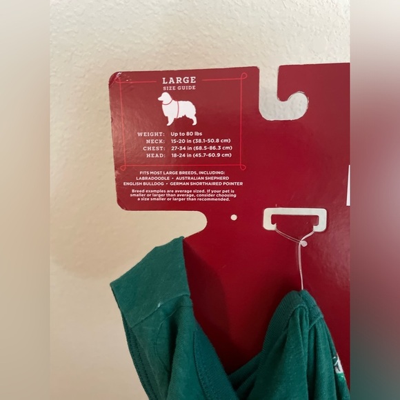 Wondershop Green Dog Pajamas size Large - Picture 4 of 4